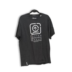 LRG Men's Black Short Sleeve Shirt - Size Large